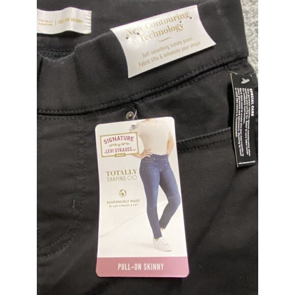 Signature by Levi Strauss&Co Gold Label Totally Shaping Pull-On Skinny J… - Picture 4 of 7